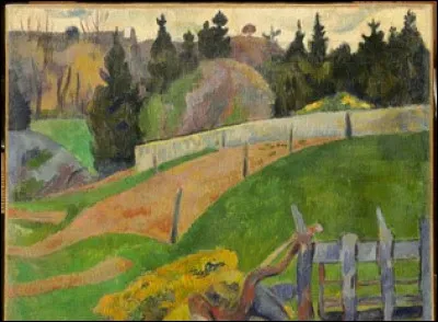 Qui a peint "La barrière" ?