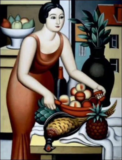 Qui a immortalisé cette "Jeune Femme au faisan avec corbeille de fruits" ?