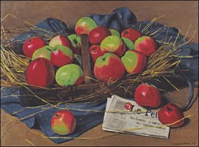 Qui a immortalisé ces pommes ?