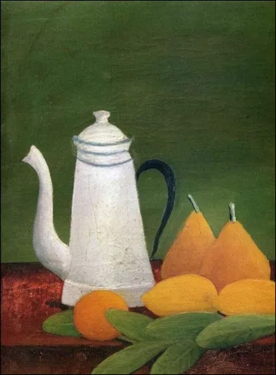 Et enfin à quel peintre naïf doit on "Nature morte à la théière et aux fruits" ?