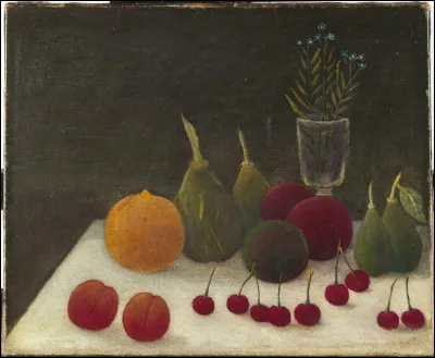 À qui doit-on attribuer "Nature morte aux cerises" ?