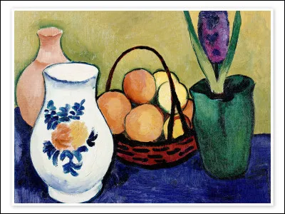 Qui a représenté "Le Pichet blanc avec des fleurs" ?