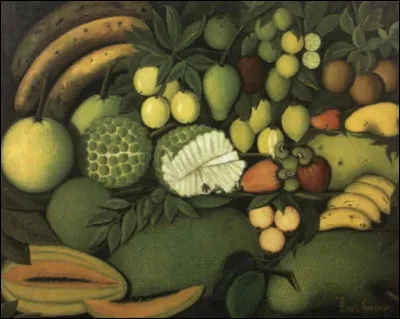 À qui doit-on cette "Nature morte aux fruits tropicaux ?