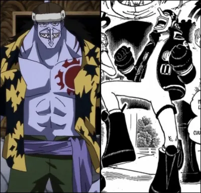 Quel est le point faible d'Arlong ?