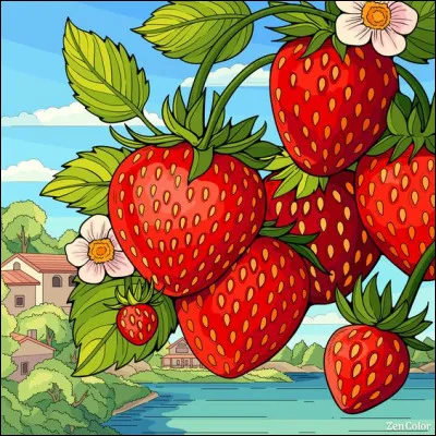 Lequel de ces fruits correspond à une fraise ?