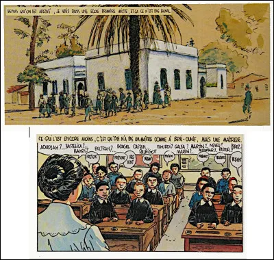 La paix instaurée, l'école républicaine sera prête à assimiler tous ces enfants de Français, Espagnols, Maltais, Italiens, Allemands, Suisses, Anglais, Belges, etc. Ils parleront, ensemble, une langue nouvelle... [...laquelle ?...]