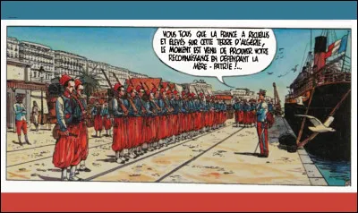 Quelques d&eacute;cennies plus tard ils seront &eacute;duqu&eacute;s, patriotes et pr&ecirc;ts &agrave; leur tour pour aller... [Compl&eacute;tez !]