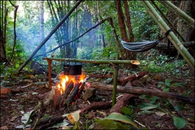 Pris(e) d'un besoin pressant de goûter à l'aventure dans la jungle amazonienne, vous avez décidé de vous installer pour une dizaine de jours en pleine nature, une fois que vous aurez choisi l'endroit où vous installer, deux choses sont prioritaires !