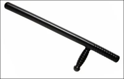 Quel est le nom de cet instrument de frappe, arme traditionnelle des policiers ?