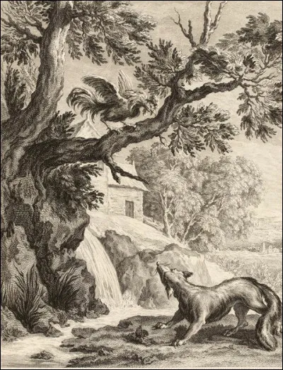 Quel animal est mis en scène avec le Coq dans l'une des fables de Jean de La Fontaine ?