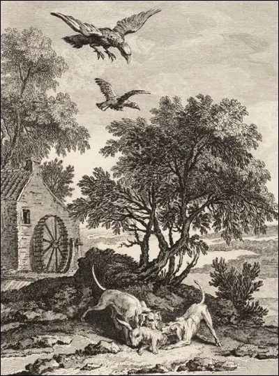 Quel animal est mis en scène avec le Lièvre dans l'une des fables de Jean de La Fontaine ?