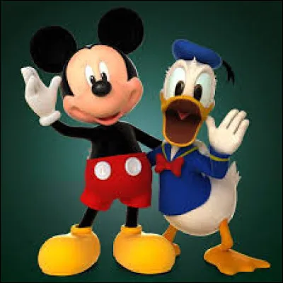 Mickey Mouse est-il plus ou moins récent que Donald Duck ?