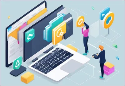 Il est possible de créer un dossier sur le bureau :