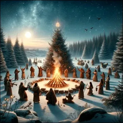 Comment se nomme la fête du solstice d'hiver dans les pays nordiques ?