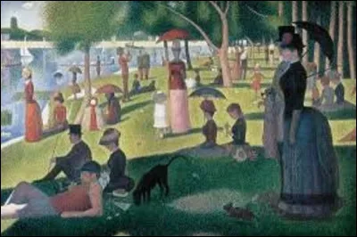 Entre 1884 et 1886, quel pointilliste a réalisé cette toile intitulée ''Un Dimanche après-midi à l'île de la Grande Jatte'' ?