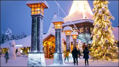 Dans quelle r&eacute;gion se trouve le village du p&egrave;re No&euml;l ?