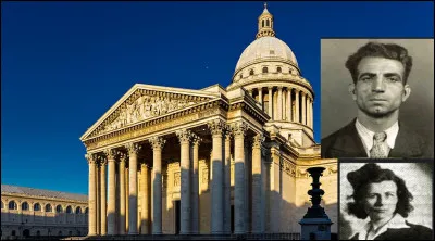 Missak Manouchian et sa femme Mélinée Manouchian, qui ont été panthéonisés le 21 février 2024, étaient...