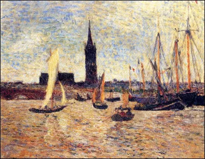 Qui a représenté "Le port de Bordeaux" ?