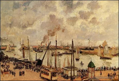 Qui a représenté "Le port du Havre" ?