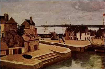 Qui a peint "Honfleur, maison sur le quai" ?