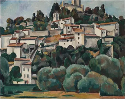 Qui a peint "Vue de Cagnes" ?