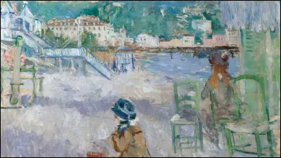 Qui a peint "La plage de Nice" ?