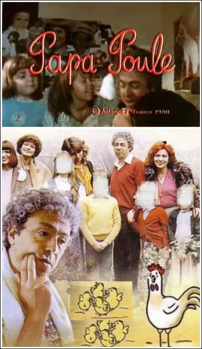 " Papa Poule" élevait seul ses quatre enfants issus de deux mariages différents, qui comptaient :