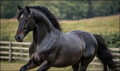 De quoi le cheval se nourrit-il principalement ?