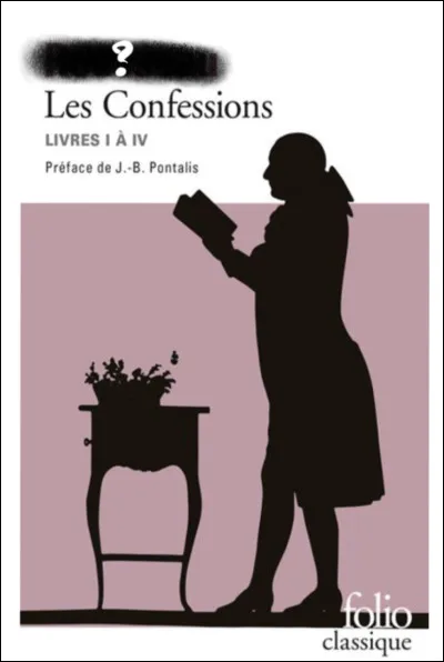Qui a écrit "Les Confessions" ?