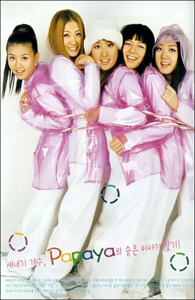 Laquelle de ces actrices a fait partie du groupe Papaya ?