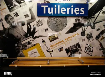 Station Tuileries : à quelle ligne du métro parisien appartient cette station ?