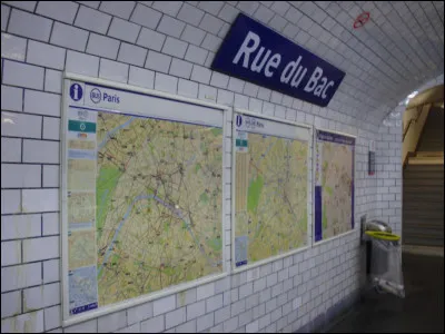 Station Rue du Bac : à quelle ligne du métro parisien appartient cette station ?