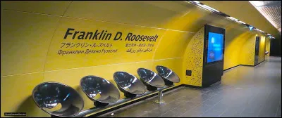 Station Franklin D Roosevelt : à quelle ligne du métro parisien appartient cette station ?