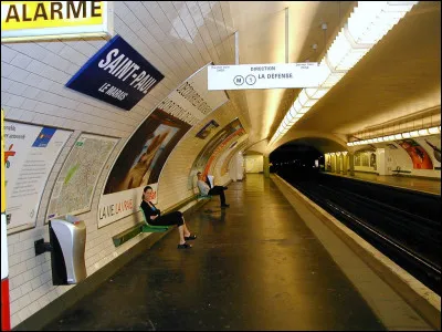 Station Saint-Paul : à quelle ligne du métro parisien appartient cette station ?