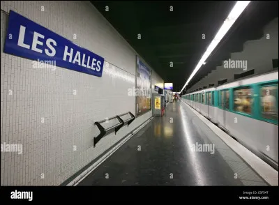 Station Les Halles : à quelle ligne du métro parisien appartient cette station ?