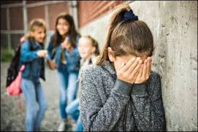 Tu es dans la cours de ton collège et tu vois une personne qui se fait harceler. Que fais-tu ?