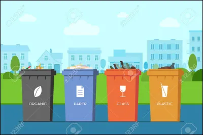Est-ce que tu tries tes déchets ?