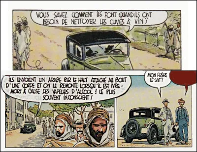 Sans en être directement le témoin, on lui rapporte certaines pratiques du quotidien : comment son frère a-t-il pu réagir, selon la dernière réplique ?