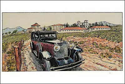 ...tout comme il constatera, arrivant chez son frère Casimir au volant de sa [...quel modèle ?...], que... [Complétez !]