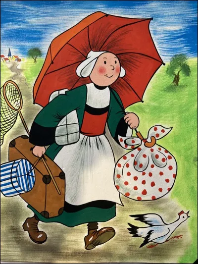 De quelle région de France Bécassine est-elle originaire ?