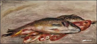 Restons un instant dan l'impressionnisme. En 1917, quel artiste a réalisé cette toile nommée ''La Nature morte aux poissons'' ?
