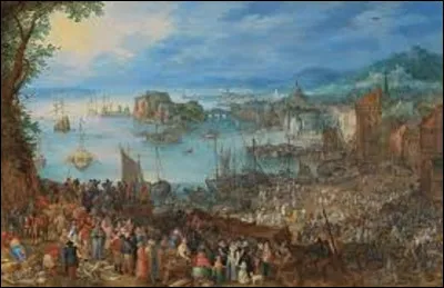 ''Le Grand Marché aux poissons'', appelé aussi parfois ''Marché de poissons sur la plage de mer'' est une toile baroque datant de 1603. Quel peintre a réalisé ce tableau ?