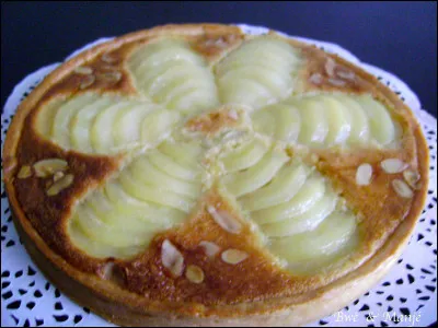 Quel est le nom de cette fameuse tarte à la poire ?