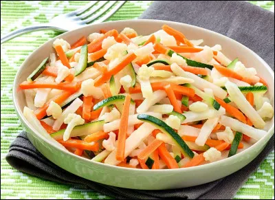 Quel nom porte cette préparation de légumes ?