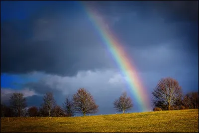 Que trouve-t-on au bout de l'arc-en-ciel ?