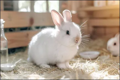 Quelle est la particularité du système digestif des lapins ?
