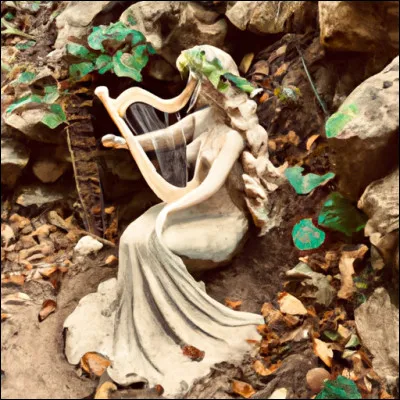 De quel instrument de musique cette fée joue-t-elle ?