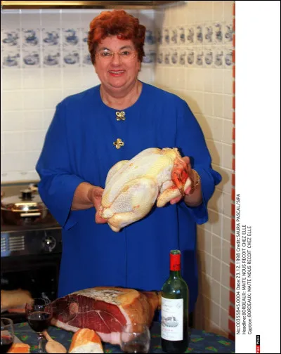 Il y a dix jours, Marie-Thérèse Ordonez est décédée à l'âge de 86 ans. C'était une célèbre cuisinière ayant animé plusieurs émissions culinaires sur France 3 dans le temps. Sous quel nom était-elle mieux connue ?