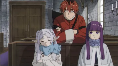 De l'animé "Frieren" : voici le trinôme du manga. Quel est le nom de chacun des personnages ?