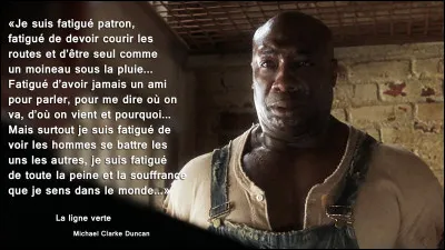 Qui est l'auteur du roman "La Ligne verte" ?